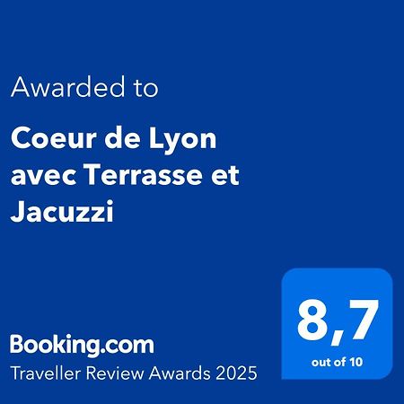 Coeur De Lyon Avec Terrasse Et Jacuzziアパートメント エクステリア 写真