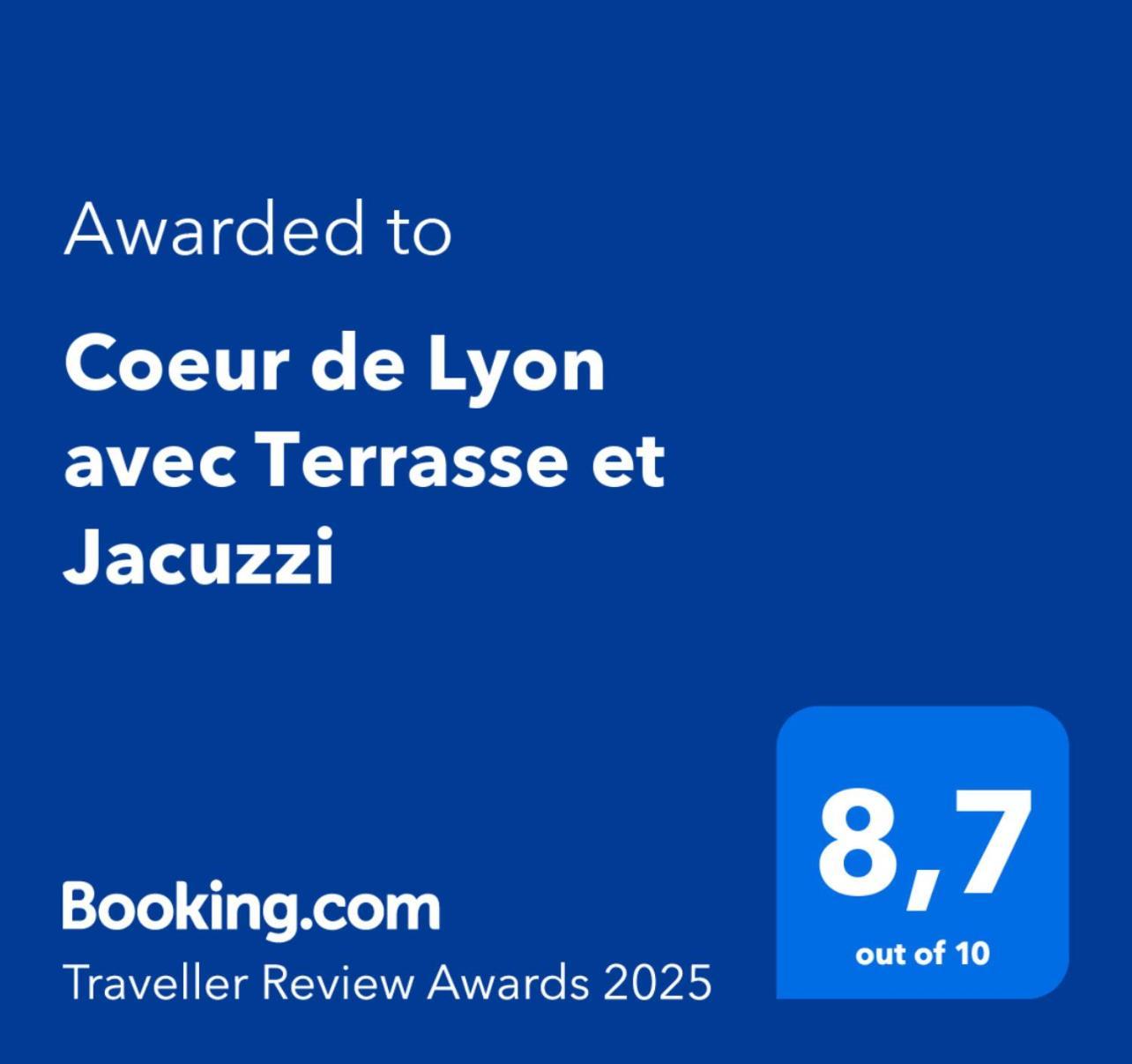 Coeur De Lyon Avec Terrasse Et Jacuzziアパートメント エクステリア 写真