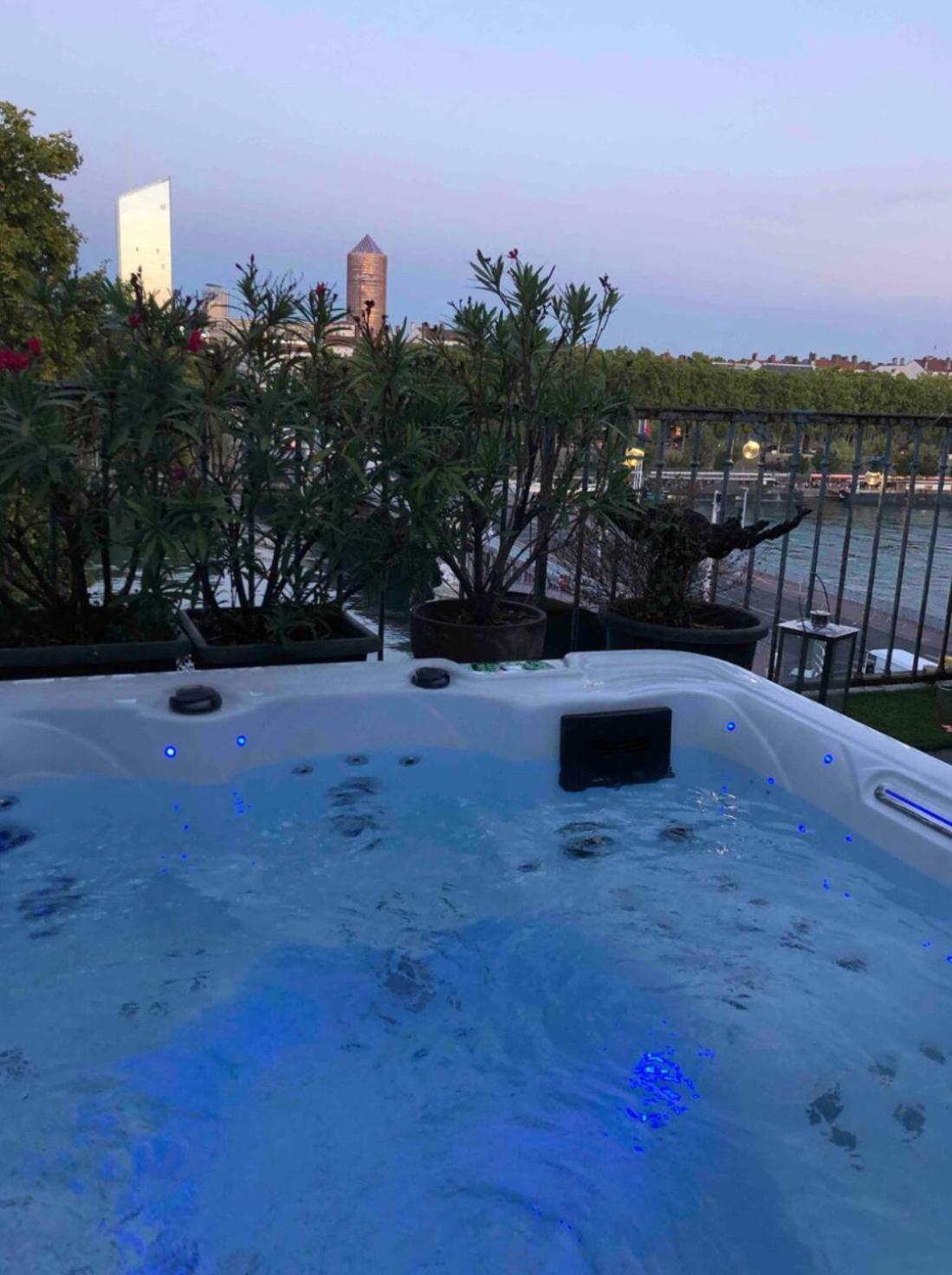 Coeur De Lyon Avec Terrasse Et Jacuzziアパートメント エクステリア 写真